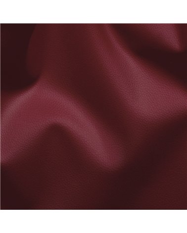 Coupon karla simili cuir 140x50cm bordeaux