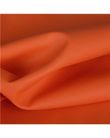 Coupon karla simili cuir 140x50cm orange