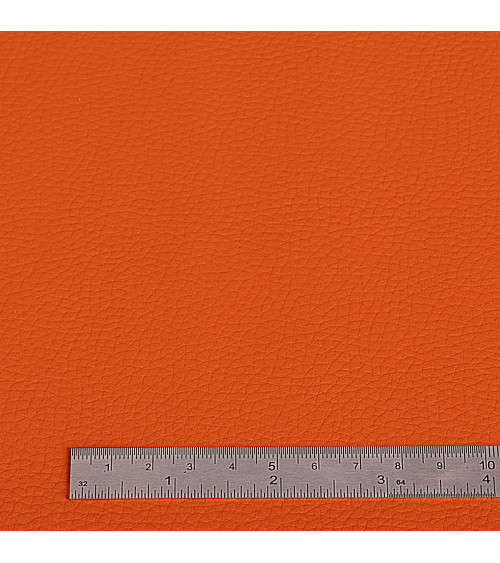 Karla faux leather coupon 140x50cm orange