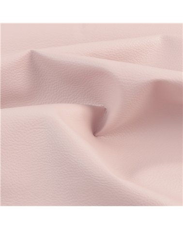 Coupon karla simili cuir 140x50cm rose blush
