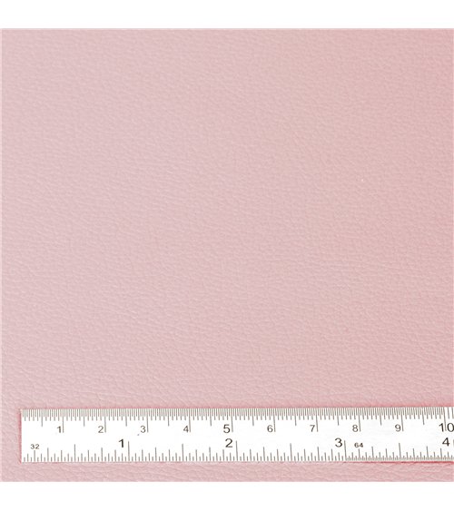 Coupon karla simili cuir 140x50cm rose blush
