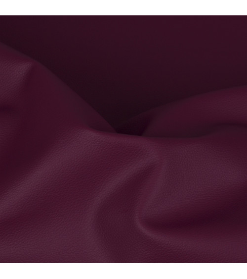 Cupón de piel sintética Karla 140x50cm ciruela