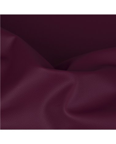 Coupon karla simili cuir 140x50cm prune