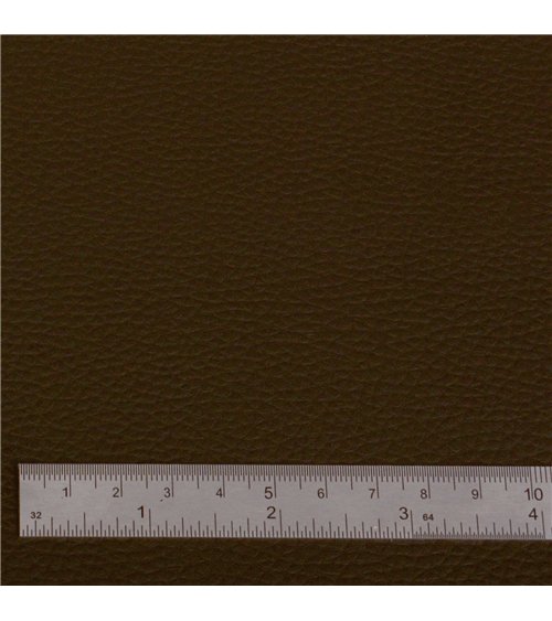 Coupon karla simili cuir 140x50cm marron foncé
