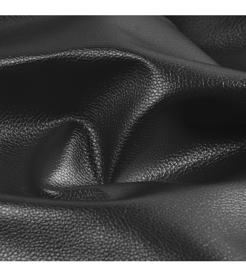 Coupon karla faux leather star metallic 140x50cm slate gray