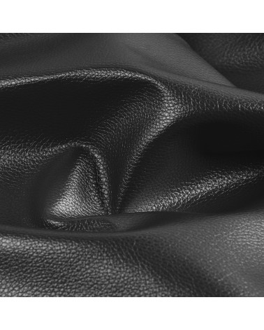 Coupon karla faux leather star metallic 140x50cm slate gray