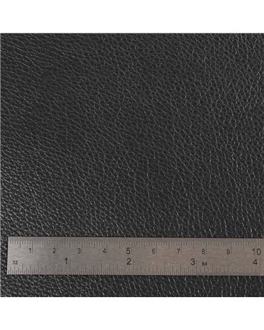 Coupon karla simili cuir star métallique 140x50cm gris ardoise