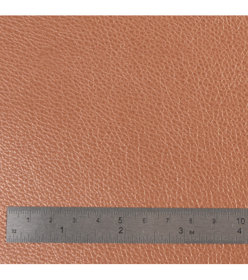 Coupon karla imitation leather star metallic 140x50cm copper