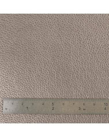 Cupón karla estrella polipiel metalizada 140x50cm arena helada