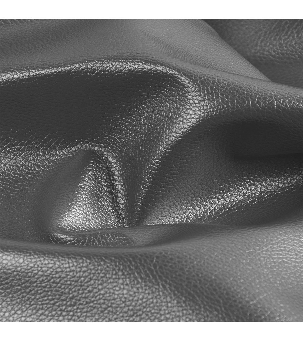Coupon karla simili cuir star métallique 140x50cm souris