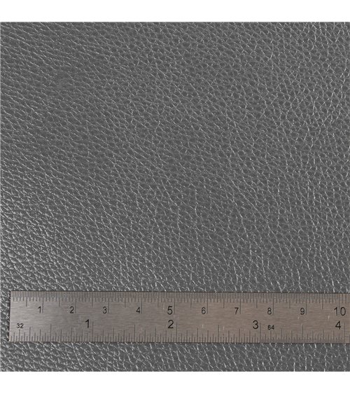 Coupon karla simili cuir star métallique 140x50cm souris