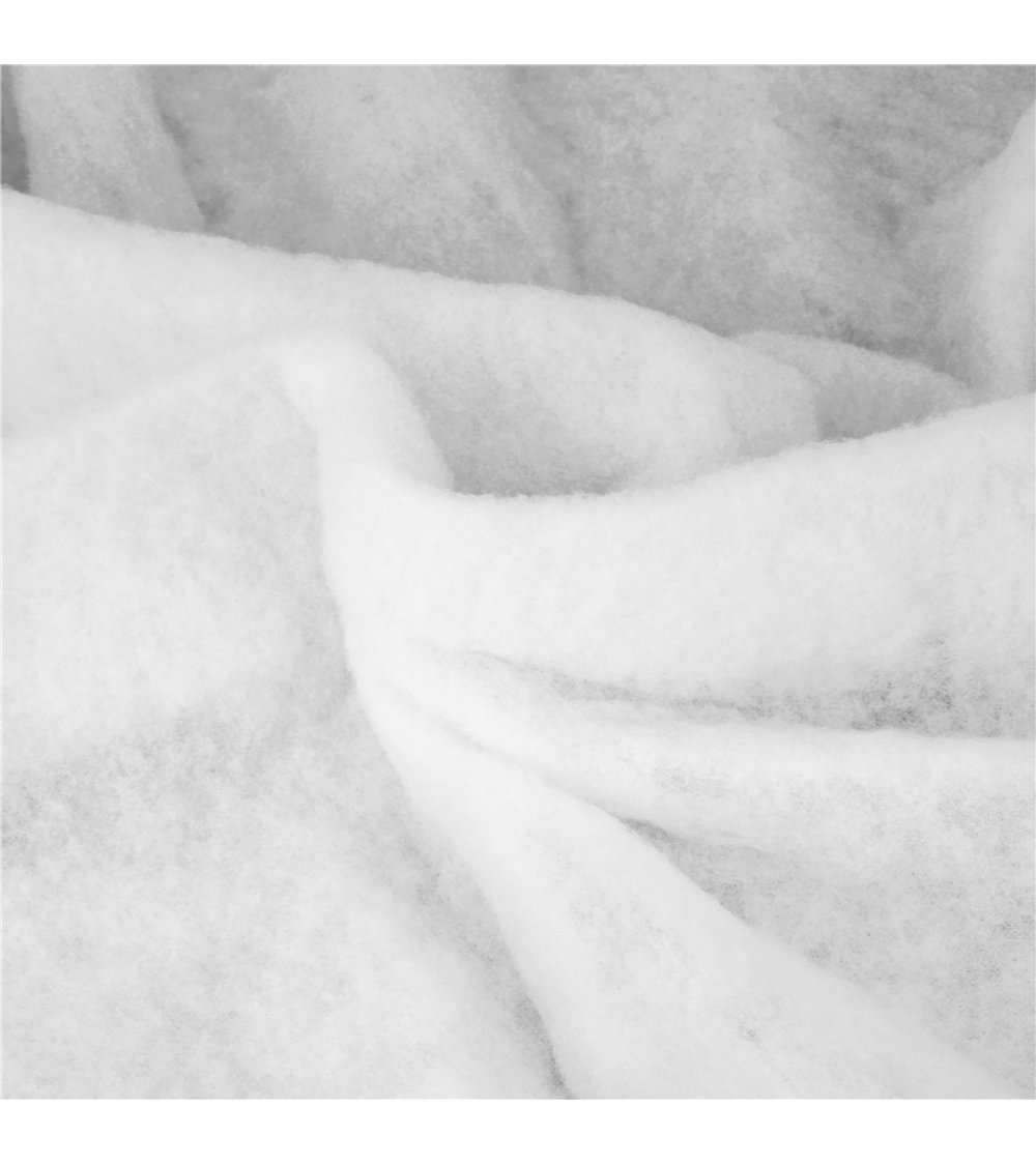 Coupon de ouatine 1m50 x 3m blanc
