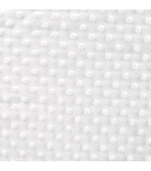 Cupón minky 50x140cm blanco