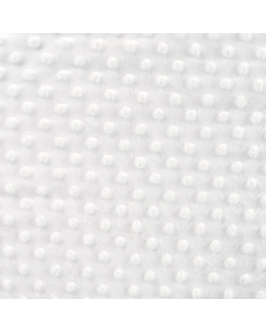 Coupon Minky 50x140 cm bianco