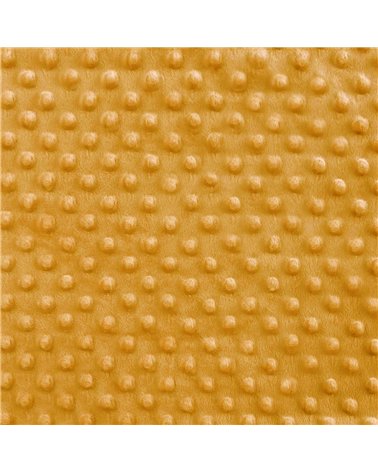 Coupon minky 50x140cm safran