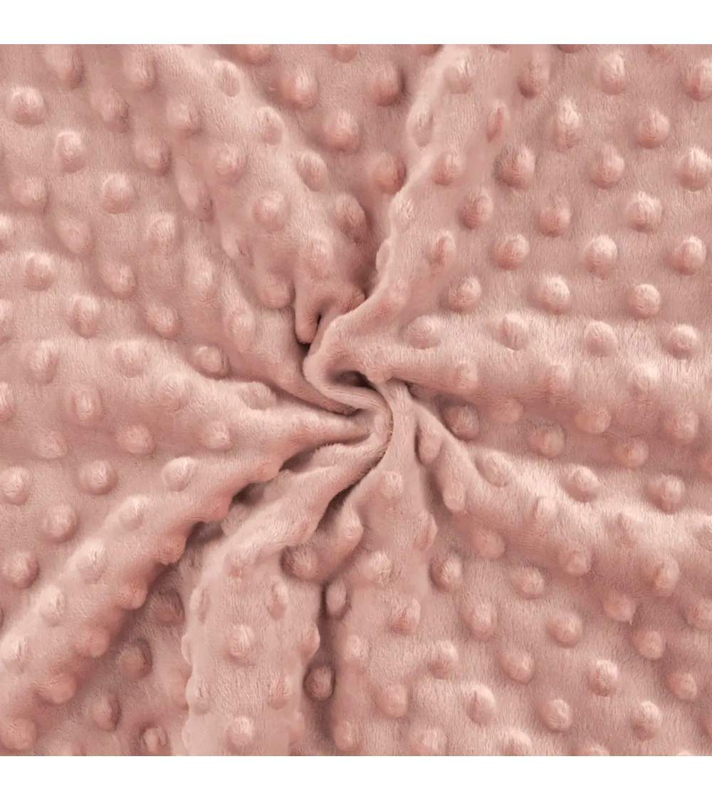 Minky coupon 50x140cm old pink
