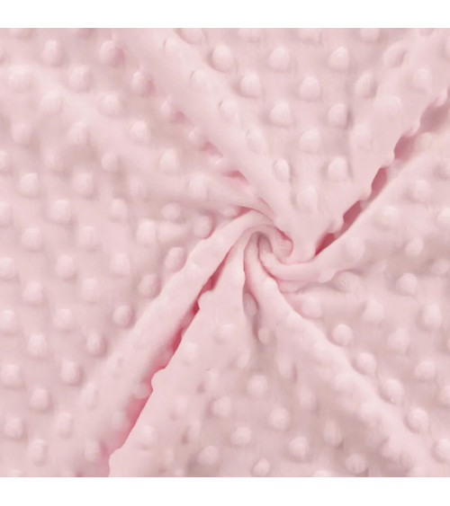 Coupon Minky 50x140 cm rosa chiaro