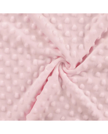 Minky coupon 50x140cm light pink
