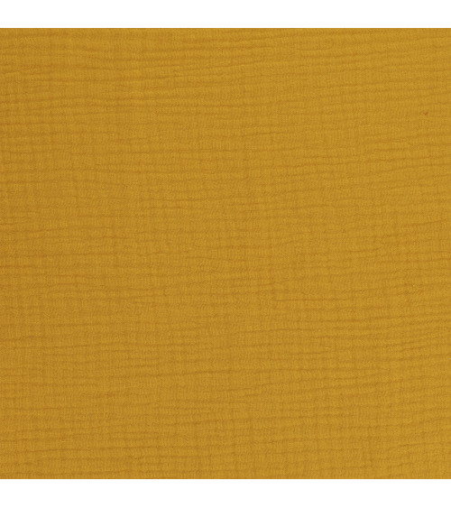 Coupon doppia garza 138x100cm zafferano