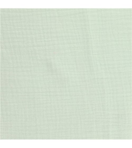 Coupon double gaze 138x100cm vert clair