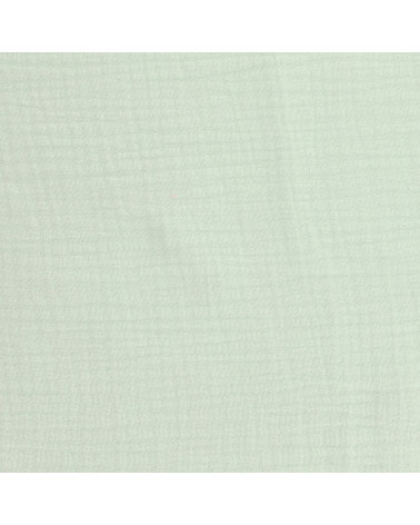 Double gauze coupon 138x100cm light green