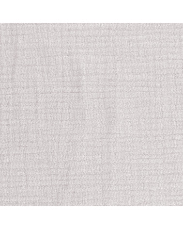 Coupon doppia garza 138x100 cm grigio chiaro