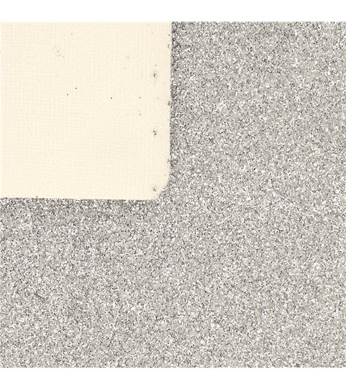 Coupon glitter 50x70cm argent