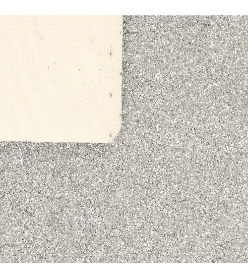 Gutschein Glitzer 50x70cm Silber