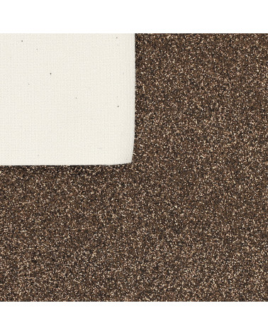 Gutschein Glitzer 50x70cm Schokolade