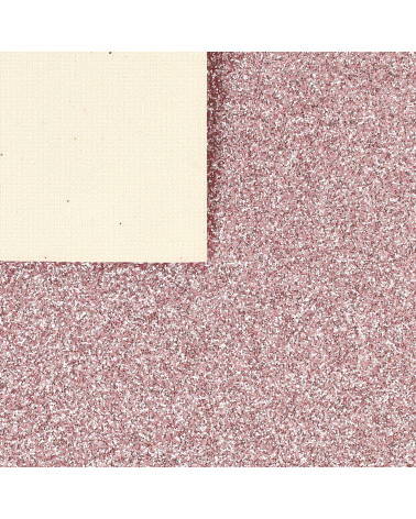 Glitter coupon 50x70cm baby pink