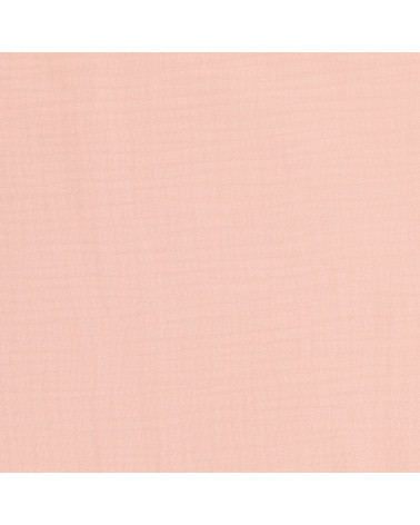 Babyrosa Francine Double-Gaze-Stoff am laufenden Meter