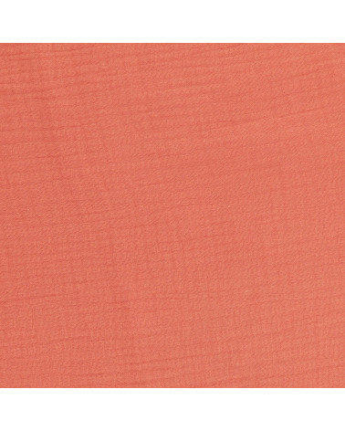 Coral Francine Double-Gaze-Stoff am laufenden Meter