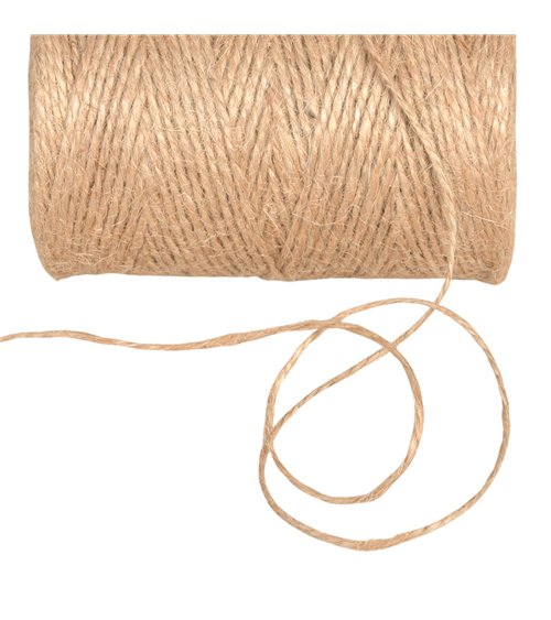 Bobine 130m ficelle 1,5mm  beige