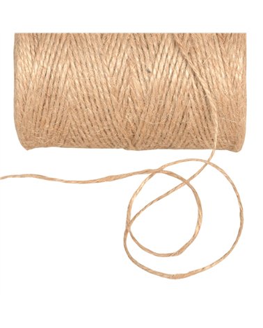 Bobine 130m ficelle 1,5mm  beige