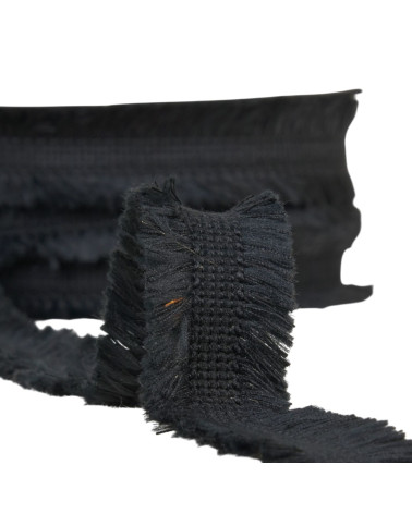 25m spool double fringe 29mm black