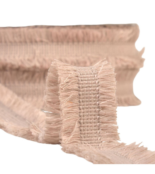 25-m-Spule mit doppelten Fransen, 29 mm, Beige