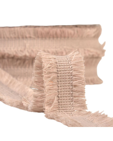 25m spool double fringe 29mm beige