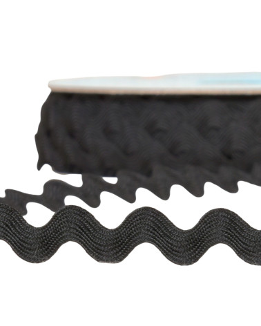 Carrete 25m serpentina 13mm negro