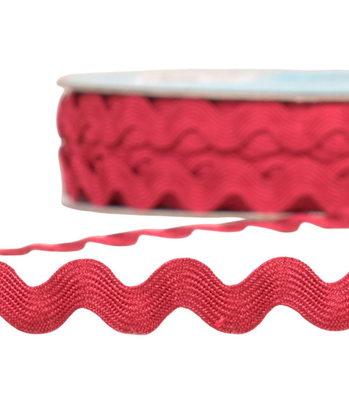 Carrete 25m serpentina 13mm burdeos