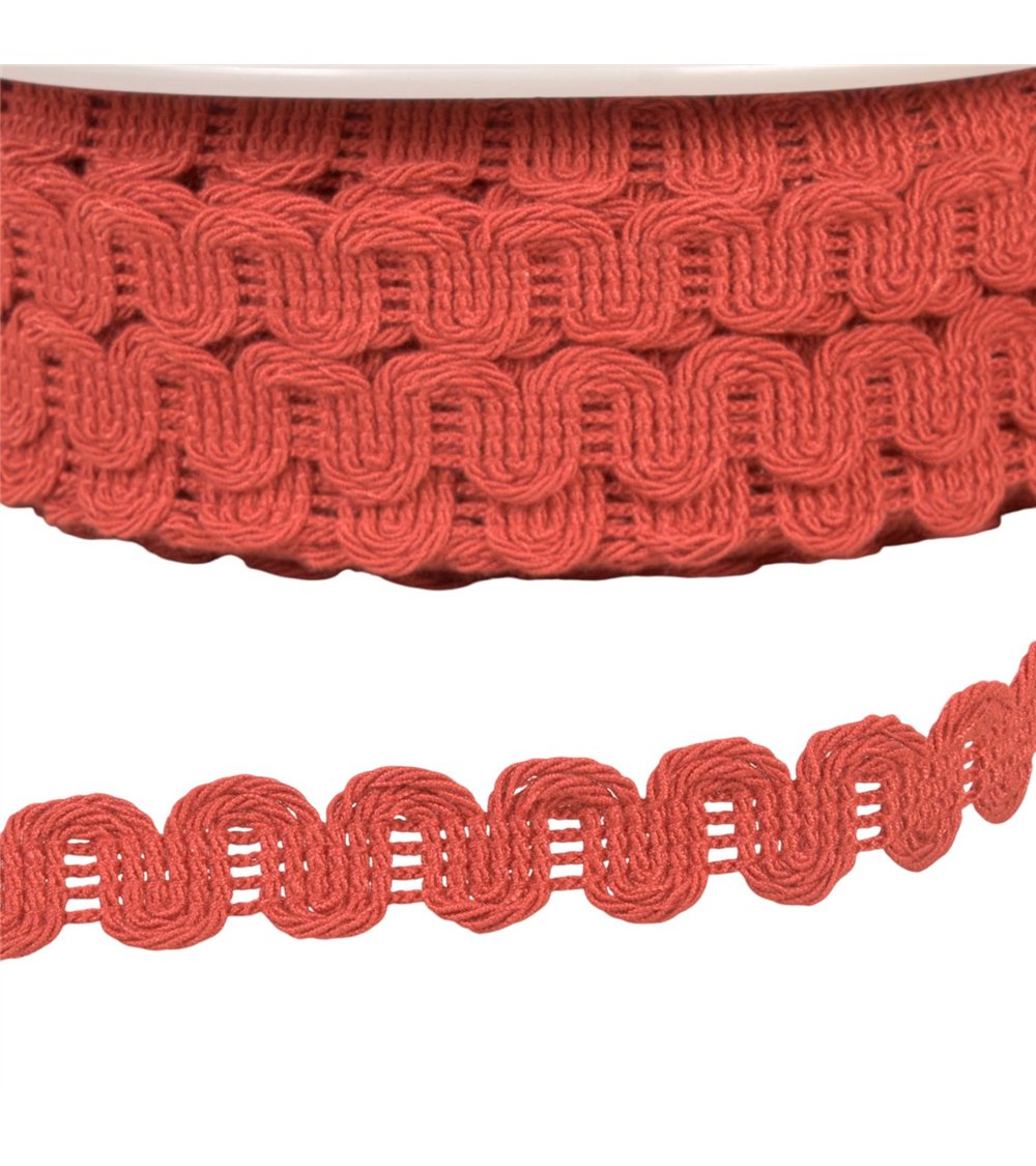 Bobine 25m galon vagues 15mm rouille