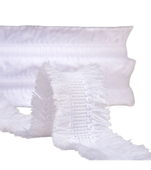 Fleco doble 29mm blanco por metro