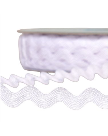 Serpentine 13mm blanc au mètre
