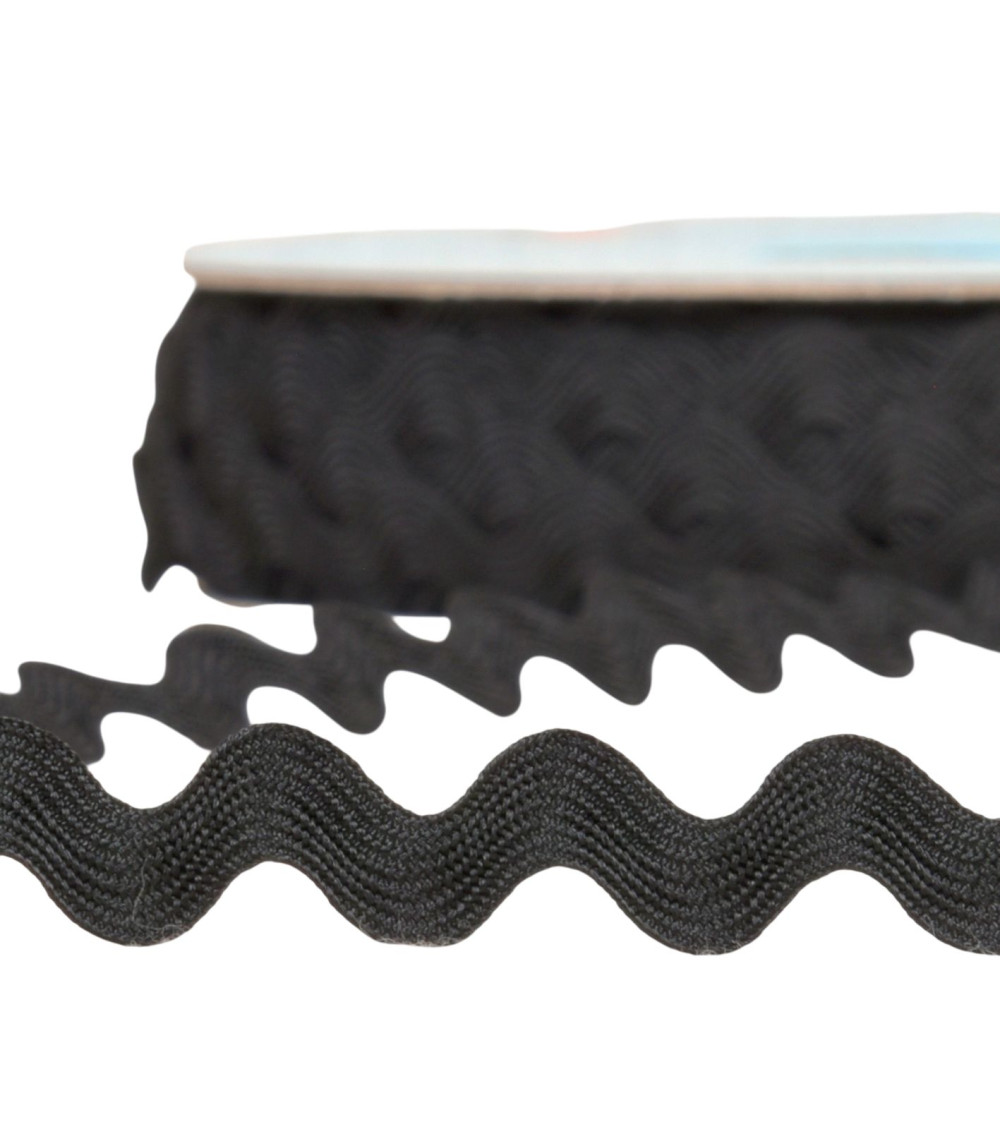 Serpentino 13mm nero al metro