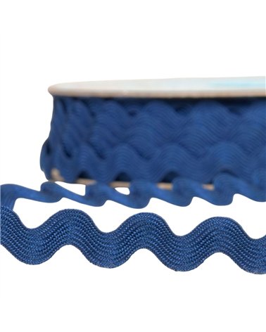 Serpentine 13mm bleu marine au mètre