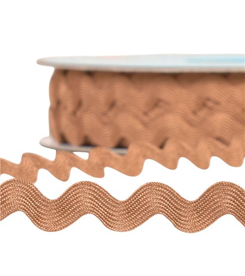Serpentine 13mm marron clair au mètre