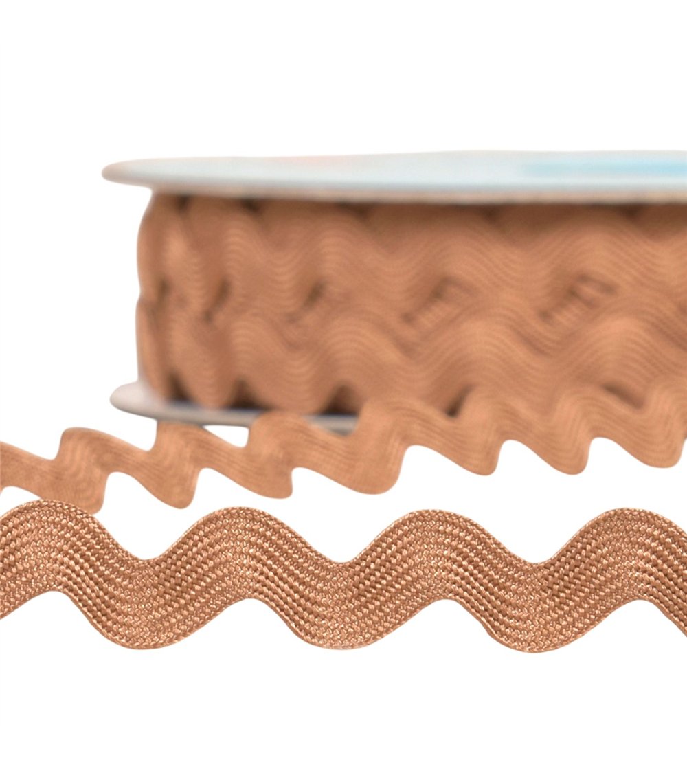 Serpentine 13mm marron clair au mètre