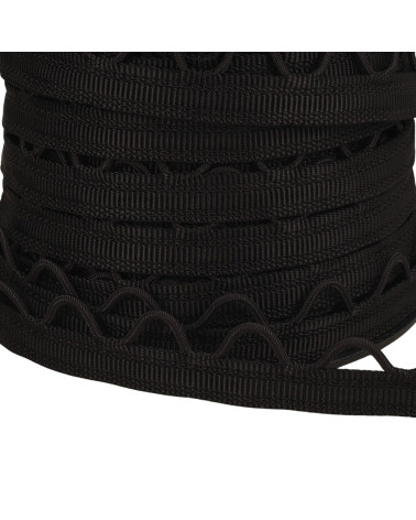 20m Gurtrolle mit Schlaufen 12mm schwarz