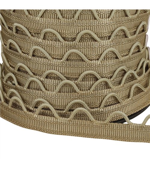 Bobine 20m sangle à passants 12mm beige