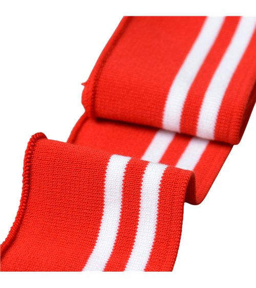 Bord côte 6m poignets & taille 1,20mts rouge blanc