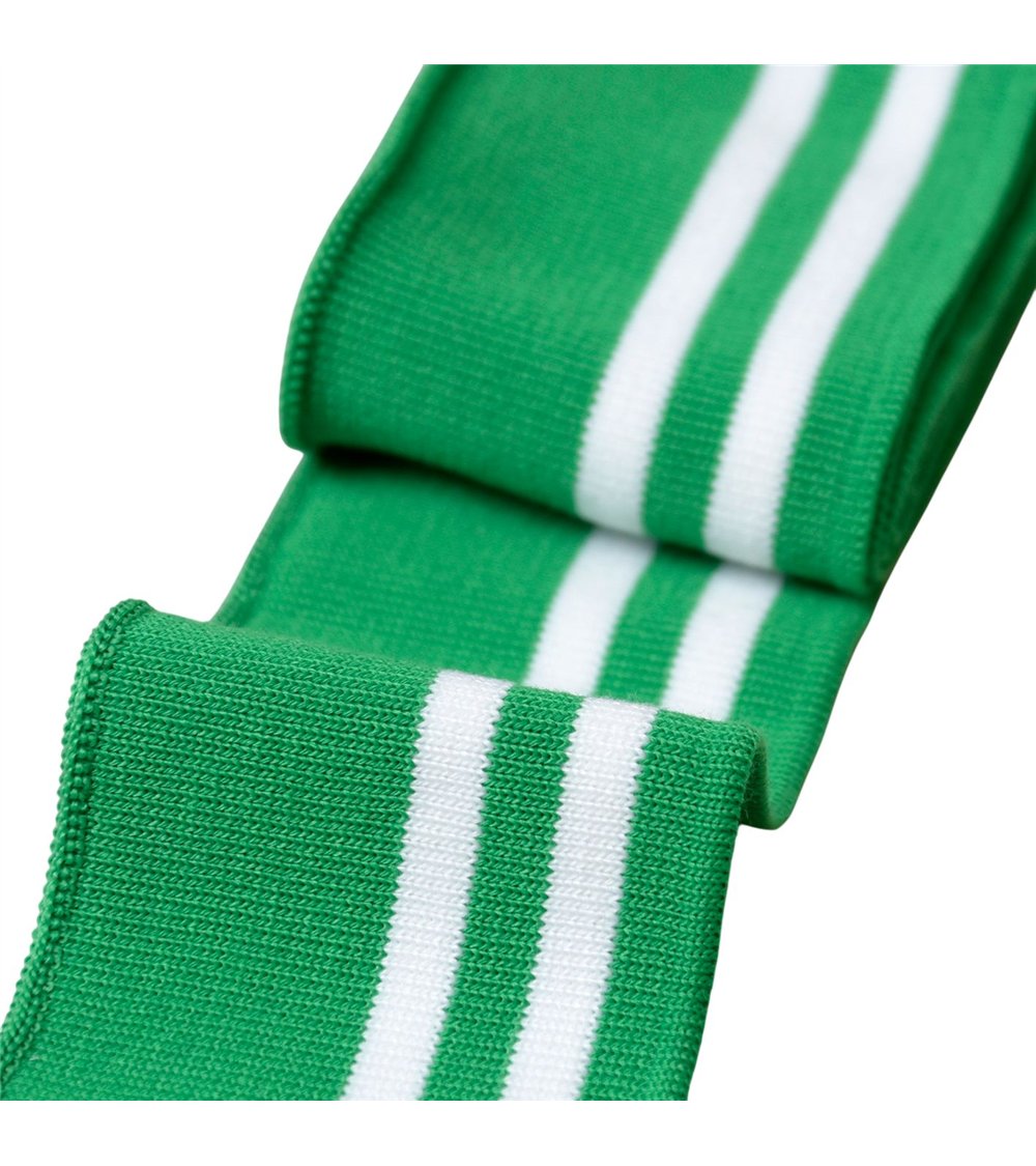 Bord côte 6m poignets & taille 1,20mts vert blanc